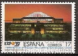 Sellos: ESPA&Ntilde;A 1992 - EXPO'92 SEVILLA - EDIFIL N&ordm; 3164 usado