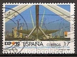 Sellos: ESPA&Ntilde;A 1992 - EXPO'92 SEVILLA - EDIFIL N&ordm; 3167 usado
