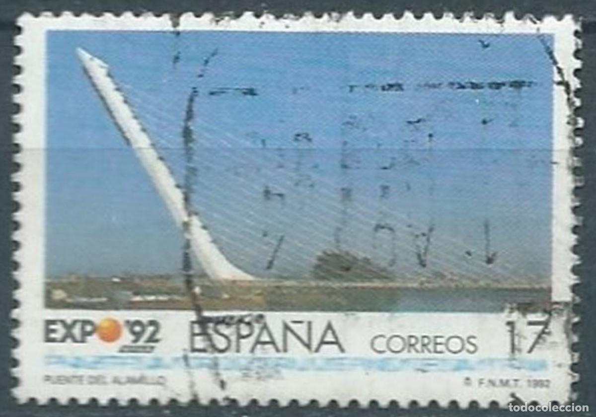 Sellos: ESPA&Ntilde;A 1992 - EXPO'92 SEVILLA - EDIFIL N&ordm; 3170 usado