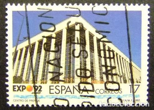 Sellos: ESPA&Ntilde;A 1992 - EXPO'92 SEVILLA - EDIFIL N&ordm; 3171 usado