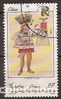Stamps: ESPA&Ntilde;A 1992 - PATRIMONIO NACIONAL - CODICES - EDIFIL 3236A USADO PROCEDE DE HOJA BLOQUE