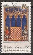 Stamps: ESPA&Ntilde;A 1992 - PATRIMONIO NACIONAL - CODICES - EDIFIL 3236C USADO PROCEDE DE HOJA BLOQUE