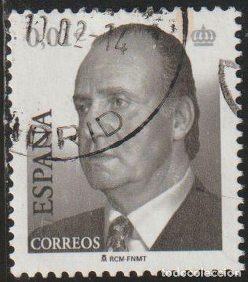 Sellos: Espa&ntilde;a 2002 Edifil 3857 Sello &ordm; Personajes Rey Juan Carlos I Efigie Michel 3704 Yvert 3424 Spain