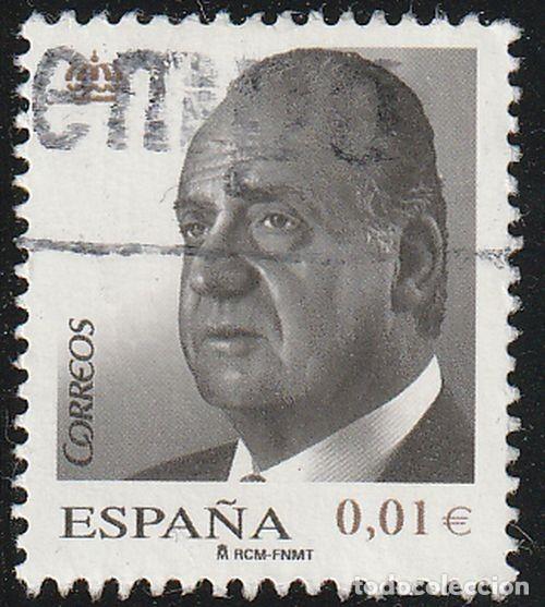 Sellos: Espa&ntilde;a 2008 Edifil 4360 Sello &ordm; D. Juan Carlos I Efigie del Rey Michel 4279 Yvert 3984 Spain Stamps