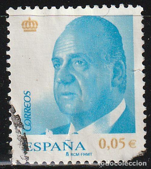 Sellos: Espa&ntilde;a 2008 Edifil 4362 Sello &ordm; D. Juan Carlos I Efigie del Rey Michel 4281 Yvert 3986 Spain Stamps