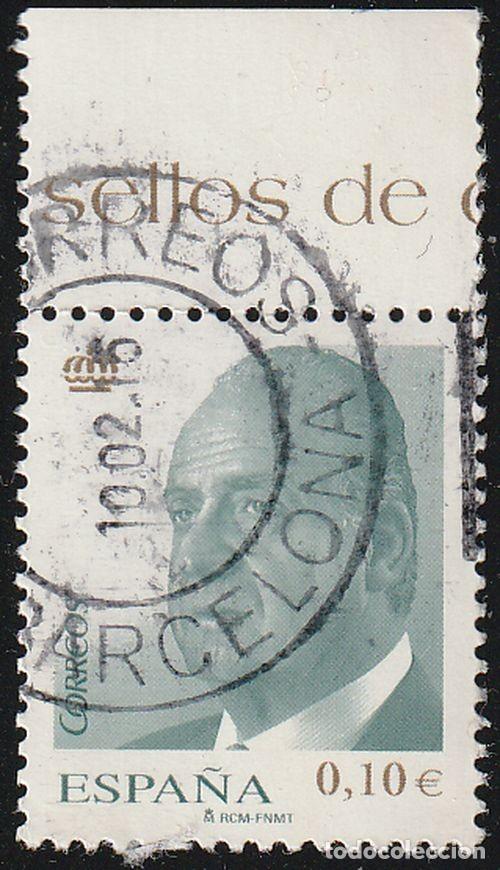 Sellos: Espa&ntilde;a 2008 Edifil 4363 Sello &ordm; D. Juan Carlos I Efigie del Rey Michel 4282 Yvert 3987 Spain Stamps