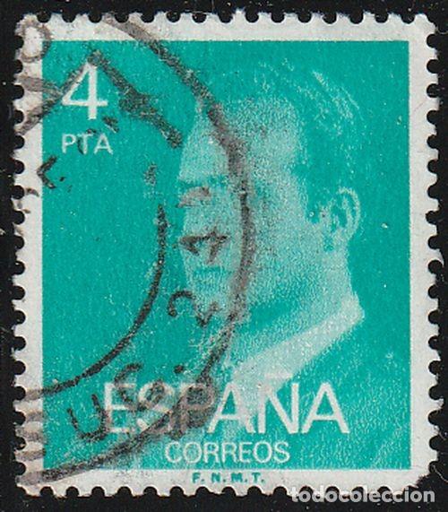 Sellos: Espa&ntilde;a 1977 Edifil 2391 Sello &ordm; Personajes Retrato Rey Juan Carlos I Michel 2282x Yvert 2035 Spain