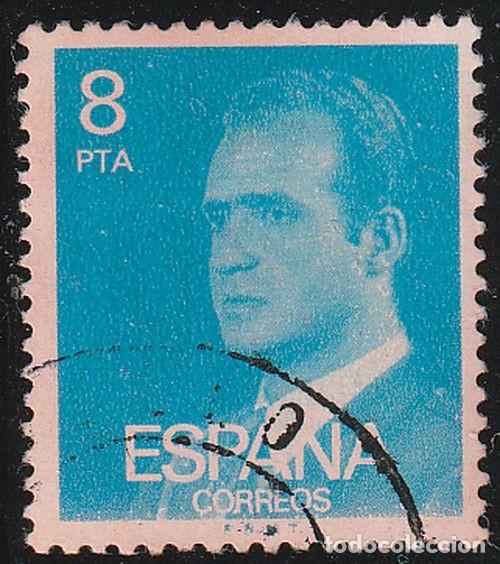 Sellos: Espa&ntilde;a 1977 Edifil 2393 Sello &ordm; Personajes Retrato Rey Juan Carlos I Michel 2306x Yvert 2058 Spain