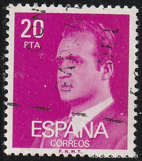 Sellos: Espa&ntilde;a 1977 Edifil 2396 Sello &ordm; Personajes Retrato Rey Juan Carlos I Michel 2309x Yvert 2061 Spain