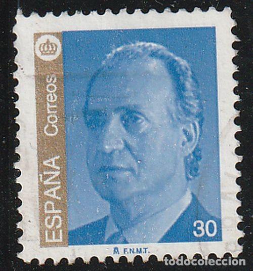 Sellos: Espa&ntilde;a 1995 Edifil 3380 Sello &ordm; Personajes Retrato Rey Juan Carlos I Efigie del Rey Michel 3194
