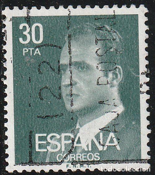 Sellos: Espa&ntilde;a 1981 Edifil 2600 Sello &ordm; D. Juan Carlos I Efigie del Rey Michel 2490x Yvert 2234 Spain Stamps