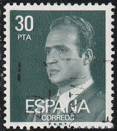 Sellos: Espa&ntilde;a 1981 Edifil 2600 Sello &ordm; D. Juan Carlos I Efigie del Rey Michel 2490x Yvert 2234 Spain Stamps