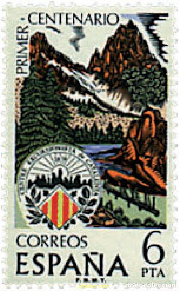 Sellos: 84960 MNH ESPA&Ntilde;A 1976 CENTENARIO DEL CENTRE EXCURSIONISTA DE CATALUNYA