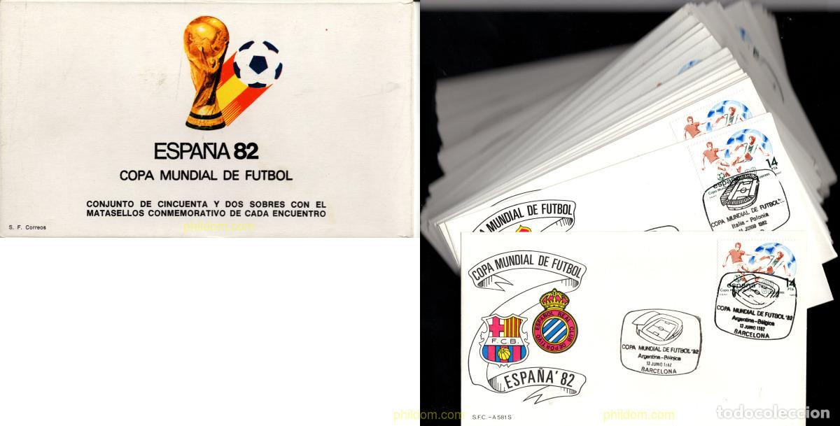 Sellos: 686117 MNH ESPA&Ntilde;A 1982 COPA DEL MUNDO DE FUTBOL. ESPA&Ntilde;A-82