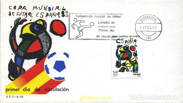 Sellos: 282048 MNH ESPA&Ntilde;A 1982 COPA DEL MUNDO DE FUTBOL. ESPA&Ntilde;A-82