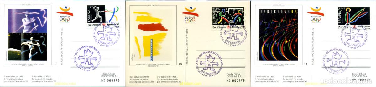 Sellos: 258046 MNH ESPA&Ntilde;A 1989 25 JUEGOS OLIMPICOS VERANO BARCELONA 1992