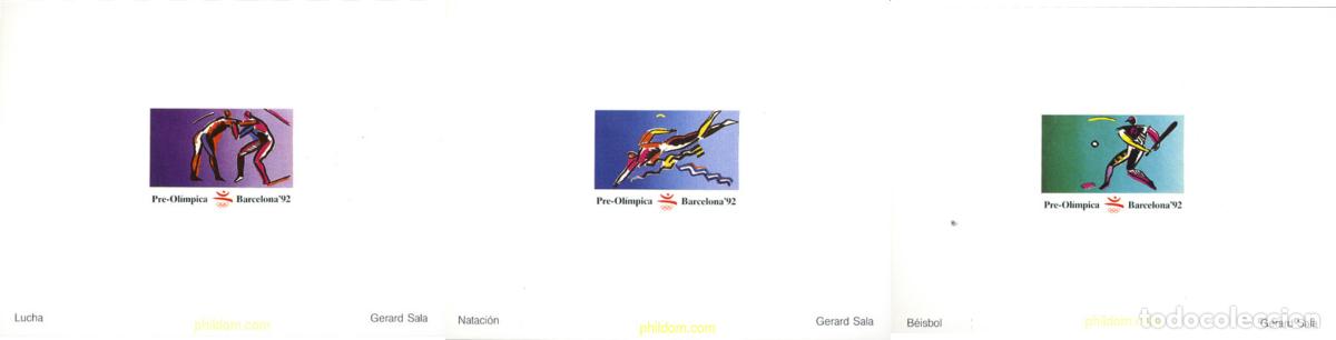 Sellos: 244619 MNH ESPA&Ntilde;A 1990 25 JUEGOS OLIMPICOS VERANO BARCELONA 1992