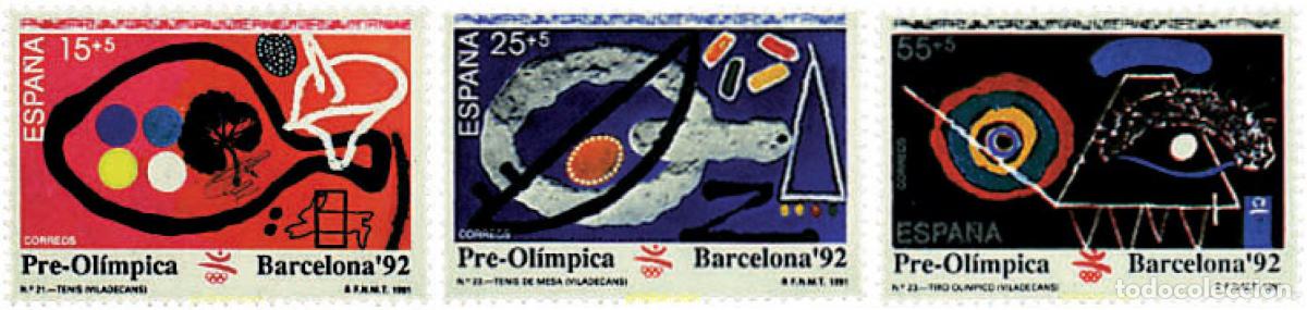 Sellos: 85871 MNH ESPA&Ntilde;A 1991 25 JUEGOS OLIMPICOS VERANO BARCELONA 1992