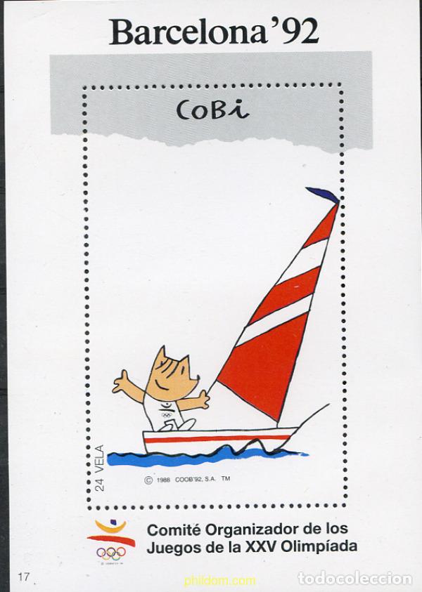 Sellos: 260836 HINGED ESPA&Ntilde;A 1988 25 JUEGOS OLIMPICOS VERANO BARCELONA 1992