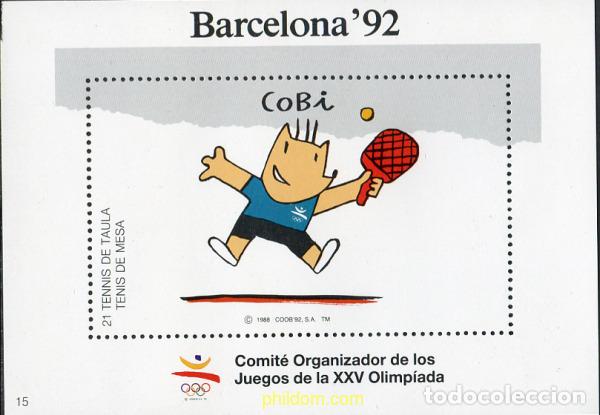 Sellos: 260840 HINGED ESPA&Ntilde;A 1988 25 JUEGOS OLIMPICOS VERANO BARCELONA 1992