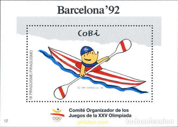 Sellos: 273431 MNH ESPA&Ntilde;A 1988 25 JUEGOS OLIMPICOS VERANO BARCELONA 1992