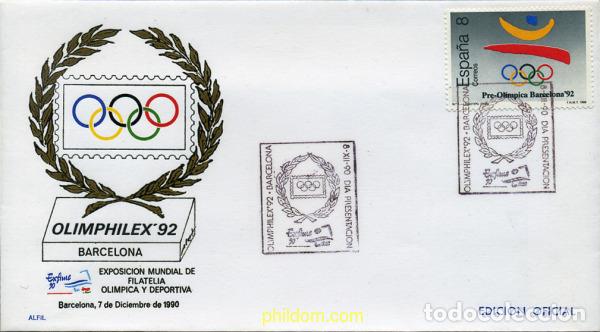 Sellos: 285329 MNH ESPA&Ntilde;A 1988 25 JUEGOS OLIMPICOS VERANO BARCELONA 1992