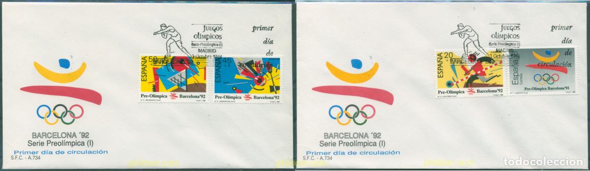 Sellos: 297503 MNH ESPA&Ntilde;A 1988 25 JUEGOS OLIMPICOS VERANO BARCELONA 1992