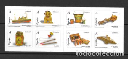Sellos: ESPA&Ntilde;A 2008. CARNET JUGUETES. EDIFIL 4368 - 4375
