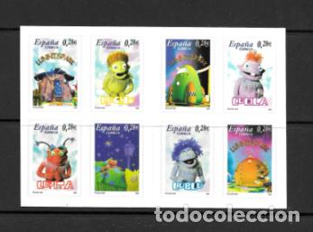 Sellos: ESPA&Ntilde;A 2005. CARNET DE LOS LUNNIS. PARA LOS NI&Ntilde;OS. EDIFIL 4176 - 4183