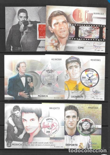 Sellos: ESPA&Ntilde;A 2000. EXPOSICION MUNDIAL DE FILATELIA ESPA&Ntilde;A 2000. 11 HB DENTADAS. EDIFIL 3756 - 3766