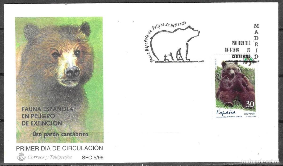 Sellos: FDC ESPA&Ntilde;A 1996, EDIFIL 3412