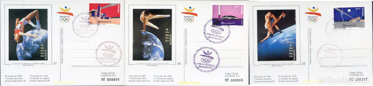 Sellos: 258021 MNH ESPA&Ntilde;A 1992 25 JUEGOS OLIMPICOS VERANO BARCELONA 1992