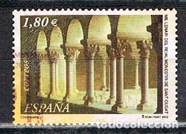 Sellos: EDIFIL 3893, ILENARIO DEL REAL MONASTERIO DE SAN CUGAT, USADO