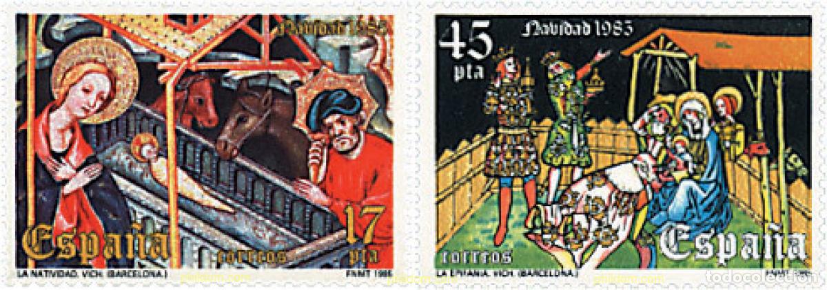 Sellos: 85752 MNH ESPA&Ntilde;A 1985 NAVIDAD