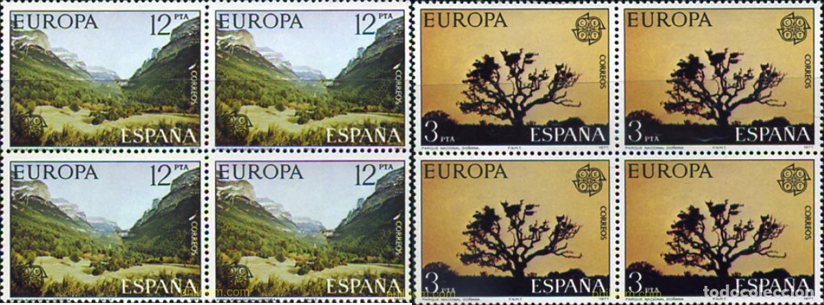 Sellos: 326477 MNH ESPA&Ntilde;A 1977 EUROPA CEPT. PAISAJES