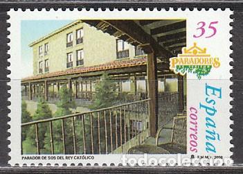 Sellos: Edifil n&ordm; 3702, Parador de Turismo de Sos del rey cat&oacute;lico (Zaragoza), nuevo***