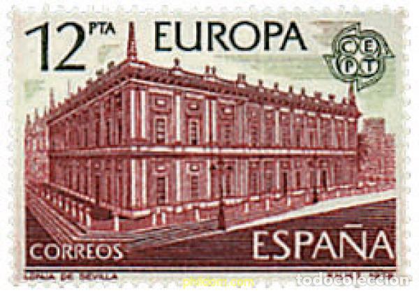 Sellos: 208531 MNH ESPA&Ntilde;A 1978 EUROPA CEPT. ARQUITECTURA