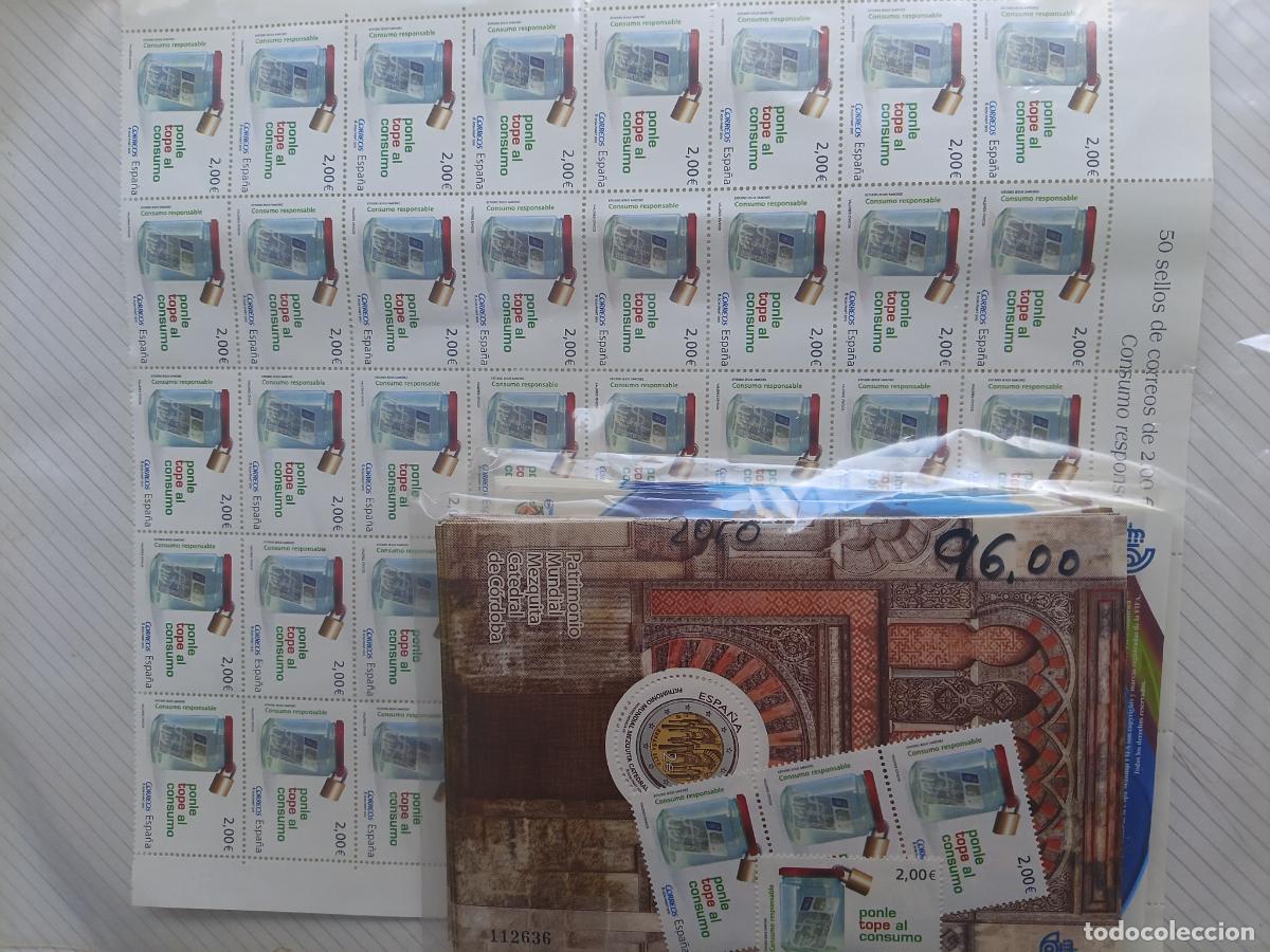 Sellos: 128 sellos nuevos de 2 E (Facial 256 E)