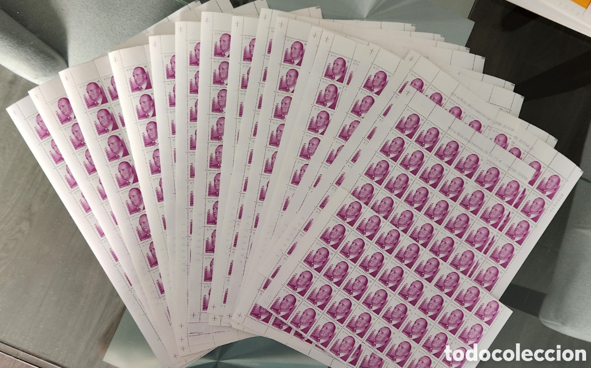 Sellos: 1286 sellos 0,75 euros con descuento sobre facial Ideal Franqueo Correos Espa&ntilde;a bajo 33%