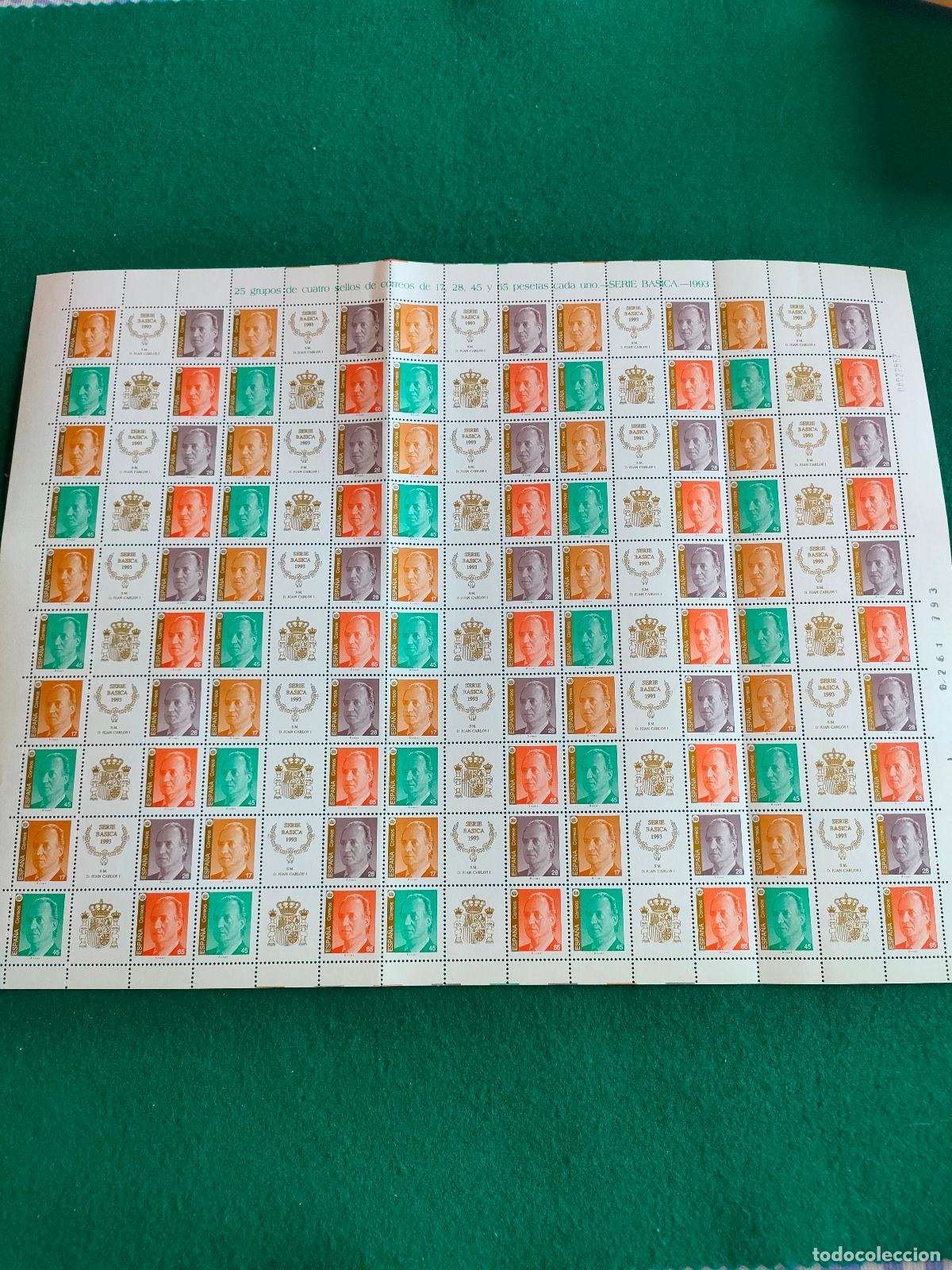 Sellos: EDIFIL 3259A-3262A PLIEGO DE 25 SERIES