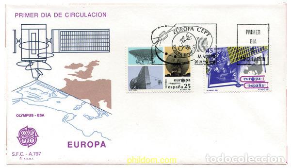 Sellos: 24260 MNH ESPA&Ntilde;A 1991 EUROPA CEPT. TELECOMUNICACIONES