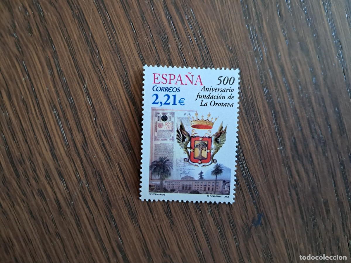Sellos: ESPA&Ntilde;A EDIFIL 4190 SELLO SUELTO NUEVO. 2005. 500 ANIVERSARIO DE LA OROTAVA