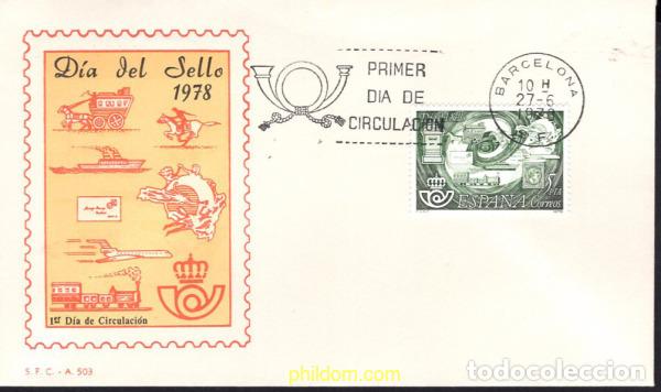 Sellos: 390804 MNH ESPA&Ntilde;A 1978 DIA DEL SELLO
