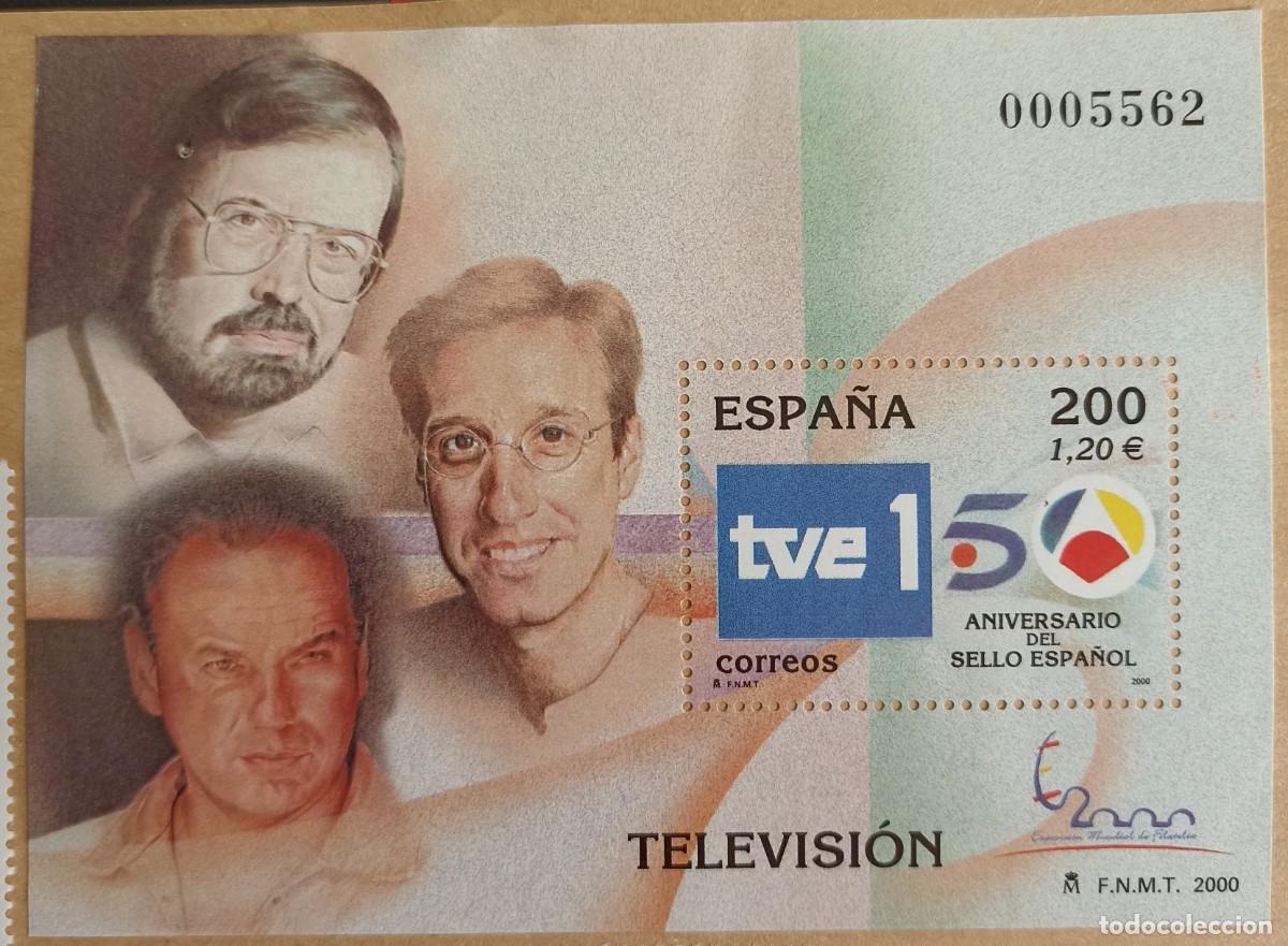 Sellos: Ed. 3764. Expo Mundial Filatelia Espa&ntilde;a 2000. Hojita