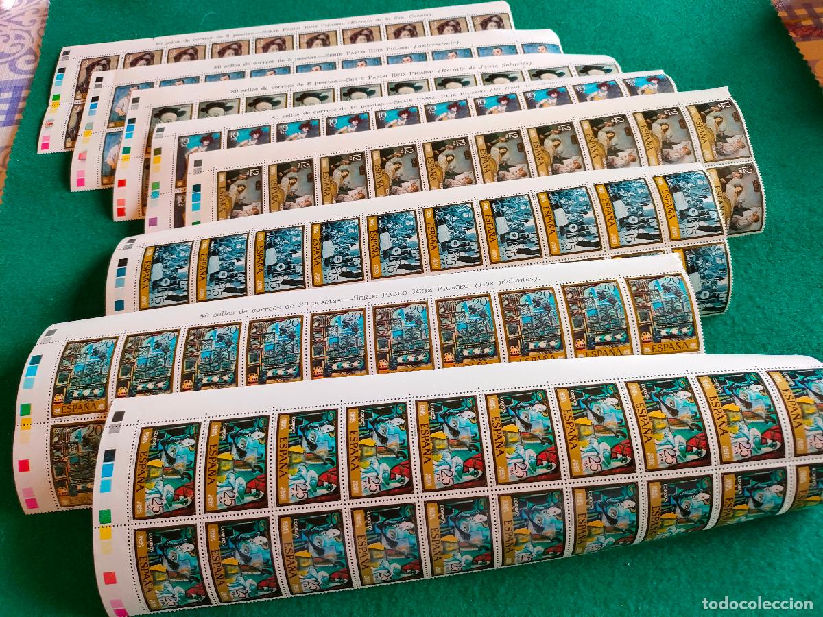 Stamps: EDIFIL 2481-88 NUEVO PERFECTO 20 SERIES EN BLOQUE