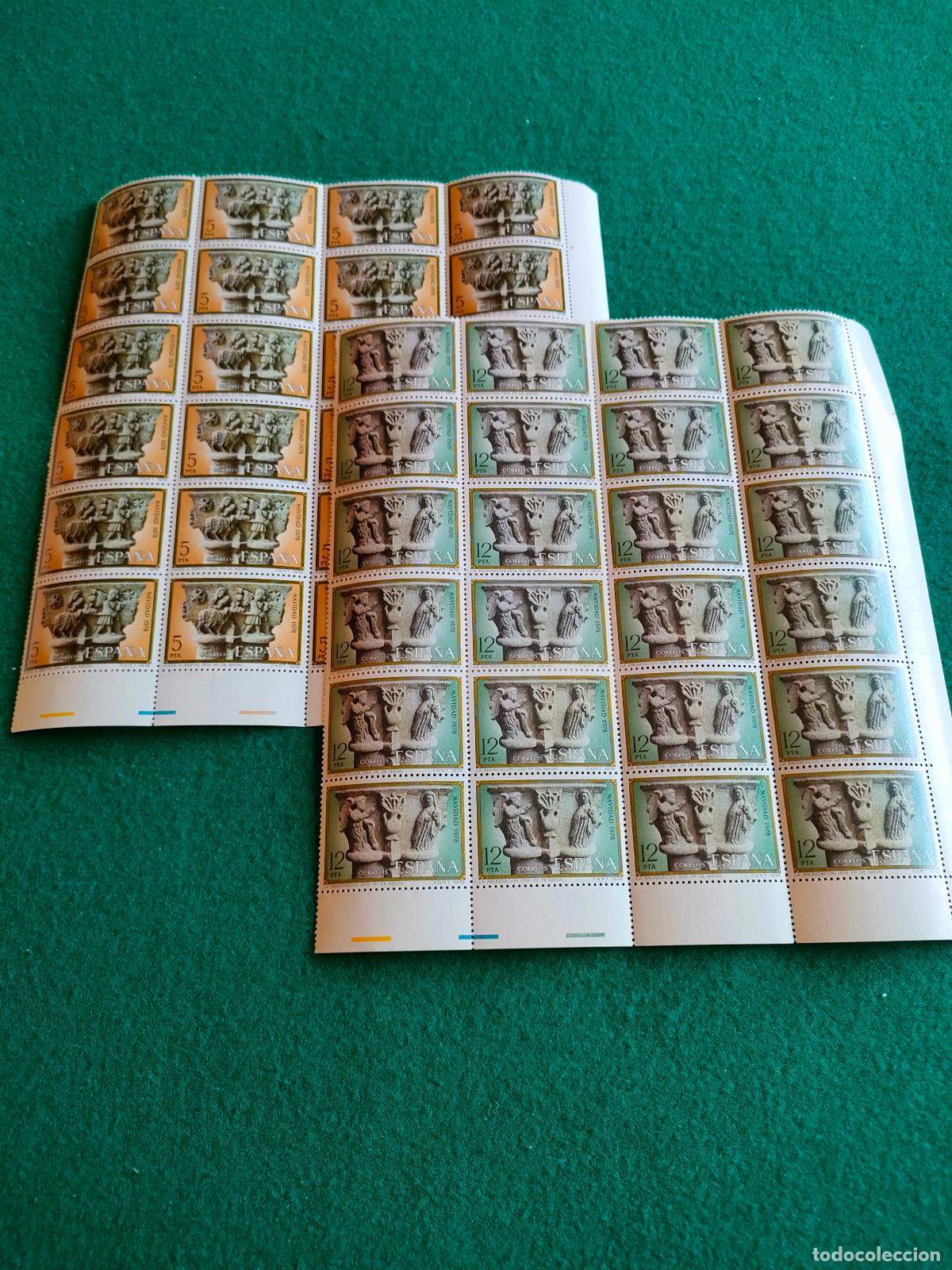 Stamps: EDIFIL 2491-92 NUEVO PERFECTO 24 SERIES EN BLOQUE