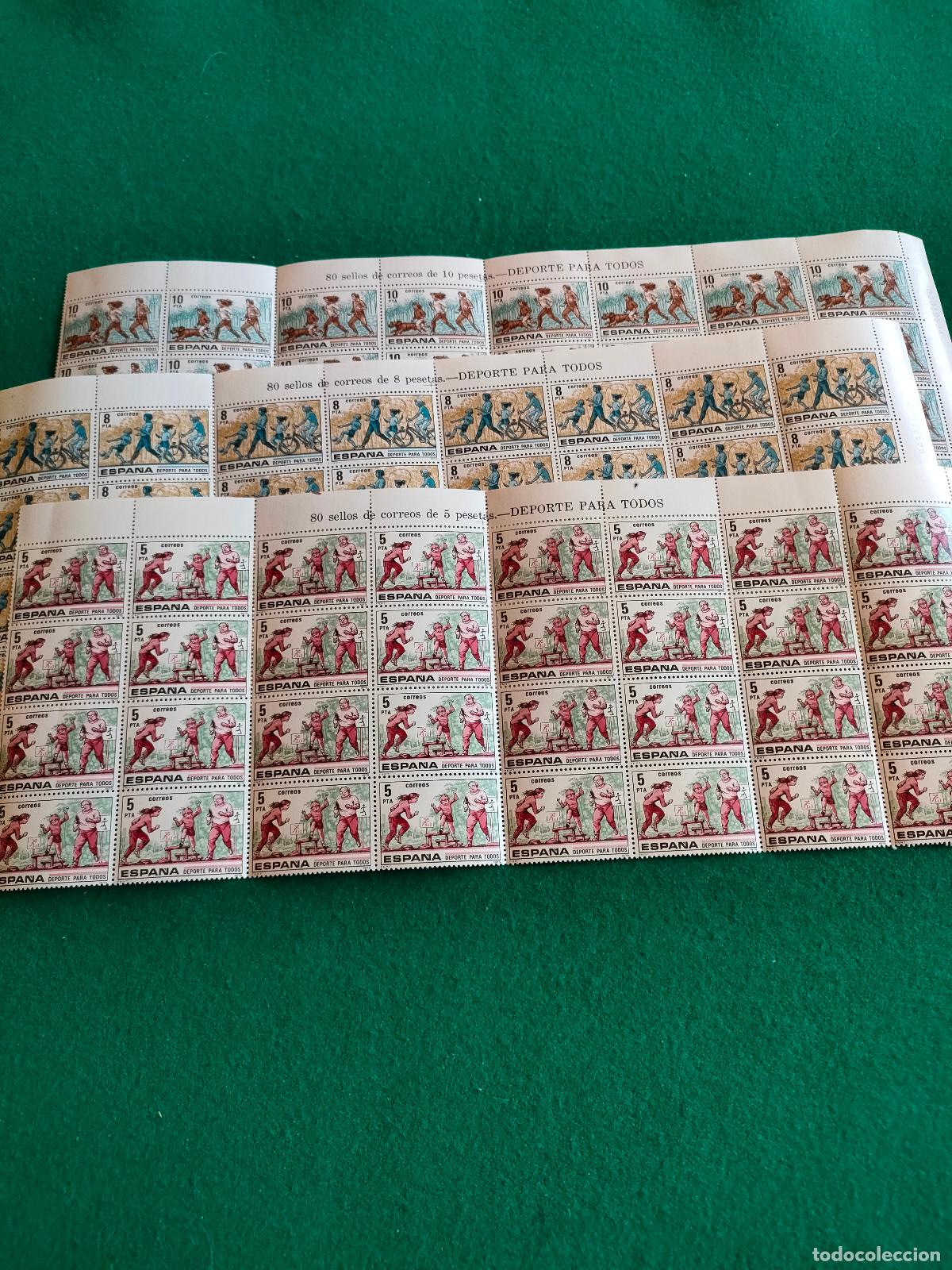 Stamps: EDIFIL 2516-18 NUEVO PERFECTO 32 SERIES EN BLOQUE