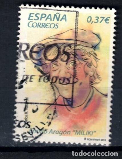 Sellos: A&Ntilde;O 2025 EDIFIL 4802 - EMILIO ARAGON - MILIKI