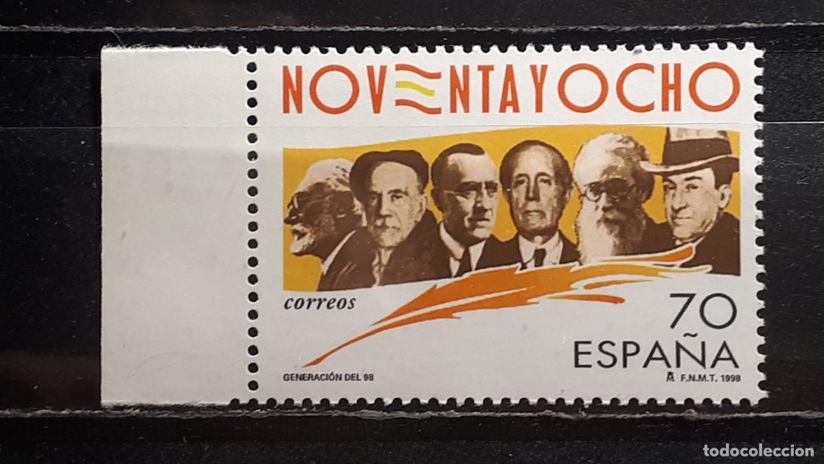 Sellos: ESPA&Ntilde;A ** A&Ntilde;O 1998. Edifil 3536