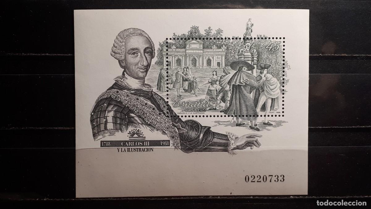 Sellos: ESPA&Ntilde;A. A&Ntilde;O 1988. **. EDIFIL 2984. H.B.